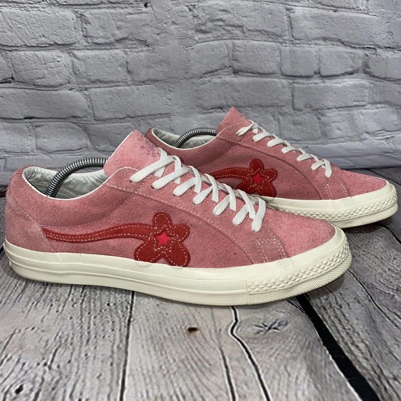 Converse Tyler The Creator Golf Le Fleur “Geranium Pink” Chuck Taylor 11M/13W - Picture 3 of 11